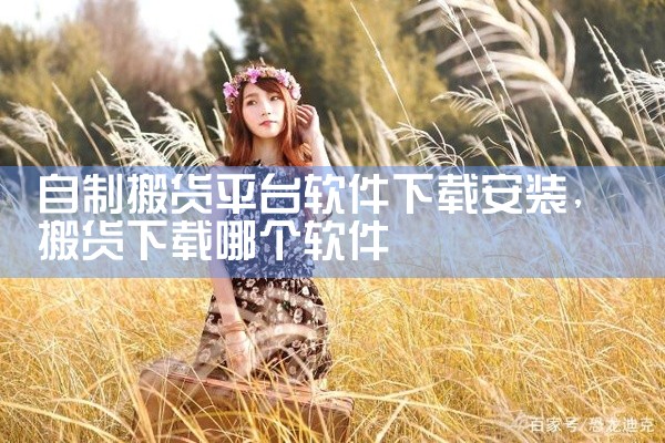 自制搬货平台软件下载安装